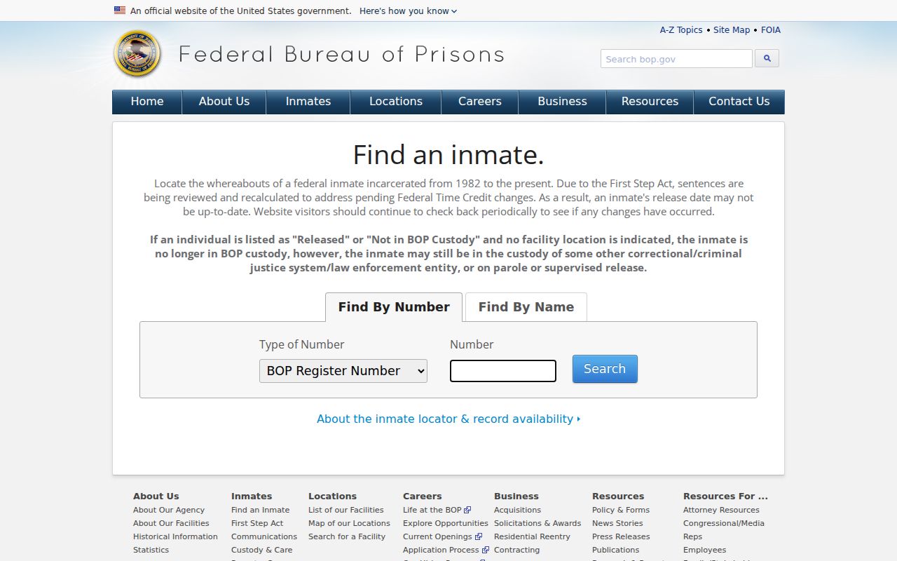 Federal prison locator compared with Nuckolls County court cases